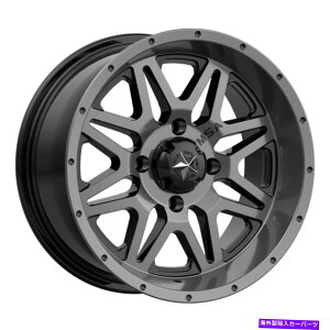 �z�C�[���@4�{�Z�b�g MSA�I�t���[�hM26�o�C�u14x7 4x156 0�_�[�N�s���g�z�C�[���i4�j132 14 �C���`���� MSA Off-Road M26 Vibe 14x7 4x156 0 Dark Tint Wheels(4) 132 14 inch Rims�y���s�A���i�z