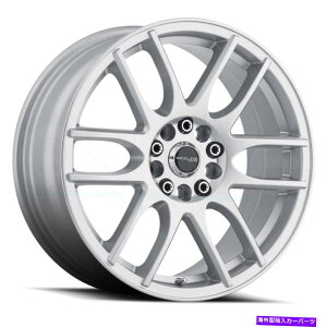 zC[@4{Zbg Raceline 141S Mystique 18x7.5 5x100/5x114.3 42Vo[zC[i4j72.62 18 "C`r Raceline 141S Mystique 18x7.5 5x100/5x114.3 42 Silver Wheels(4) 72.62 18" inch R
