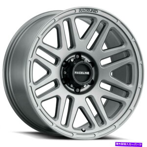 �z�C�[���@4�{�Z�b�g Raceline 944GS Outlander 16x8 5x114.3 0�O���[�z�C�[���i4�j78.1 16�C���`�̃��� Raceline 944GS Outlander 16x8 5x114.3 0 Gray Wheels(4) 78.1 16" inch Rims