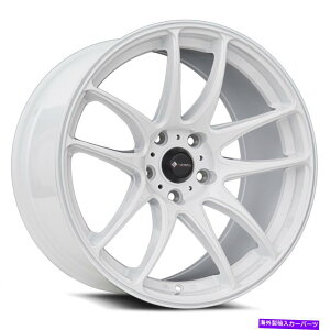 zC[@4{Zbg VORS TR4 18x9.5 5x114.3 35zCgzC[i4j73.1 18C` Vors TR4 18x9.5 5x114.3 35 White Wheels(4) 73.1 18" inch Rims