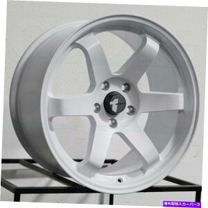 zC[@4{Zbg avid1 av06 18x9.5 5x114.3 24}bgzCgzC[i4j73.1 18C` AVID1 AV06 18x9.5 5x114.3 24 Matte White Wheels(4) 73.1 18" inch Rims