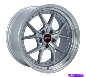 zC[@4{Zbg F1R F105 17x8.5 5x114.3 38}VVo[zC[i4j17C` F1R F105 17x8.5 5x114.3 38 Machine Silver Wheels(4) 17" inch Rims