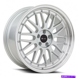 zC[@4{Zbg VORS VR8 18x8 5x100 35Vo[zC[i4j73.1 18C` Vors VR8 18x8 5x100 35 Silver Wheels(4) 73.1 18" inch Rims