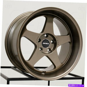 zC[@4{Zbg avid1 av42 18x8.5/18x9.5 5x114.3 35/35uYzC[i4j73.1 18 "C`ꂽ AVID1 AV42 18x8.5/18x9.5 5x114.3 35/35 Bronze Wheels(4) 73.1 18" inch Staggered