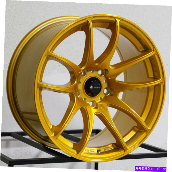 楽天市場】ホイール 4本セット VORS TR4 18x8.5 5x114.3 35キャンディ 