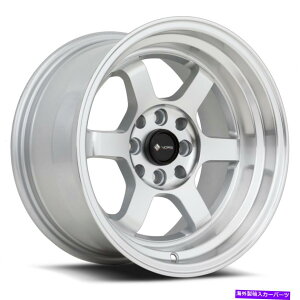 zC[@4{Zbg VORS TR7 15x8 4x108 0Vo[zC[i4j73.1 15 "C` Vors TR7 15x8 4x108 0 Silver Wheels(4) 73.1 15" inch Rims
