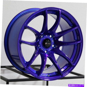zC[@4{Zbg VORS TR4 17x8 5x100 35LfBp[vu[zC[i4j73.1 17 "C` Vors TR4 17x8 5x100 35 Candy Purple Blue Wheels(4) 73.1 17" inch Rims