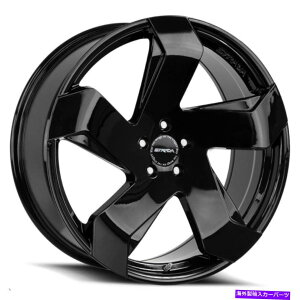 zC[@4{Zbg Strada S65 Coltello 20x8.5 5x112 40ubNzC[i4j72.6 20C`̃ Strada S65 Coltello 20x8.5 5x112 40 Black Wheels(4) 72.6 20" inch Rims