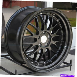 �z�C�[���@4�{�Z�b�g ESR SR05 SR5 18x9.5 5x100 22�}�b�g�u���b�N�z�C�[���i4�j73.1 18�C���`���� ESR SR05 SR5 18x9.5 5x100 22 Matte Black Wheels(4) 73.1 18 inch Rims�y���s�A���i�z