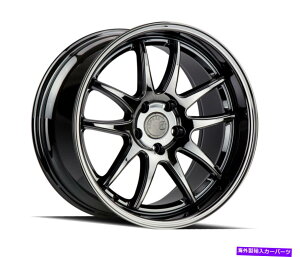 �z�C�[���@4�{�Z�b�g Aodhan DS02 DS2 18x9.5/18x10.5 5x114.3 22/22�u���b�N�o�L���[���z�C�[���i4�j73.1 18 "Inc Aodhan DS02 DS2 18x9.5/18x10.5 5x114.3 22/22 Black Vacuum Wheels(4) 73.1 18" inc