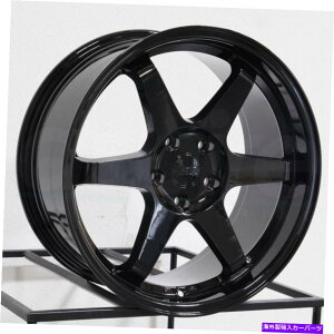 "�z�C�[���@4�{�Z�b�g ESR SR07 SR7 17x8.5 5x100 30�O���X�u���b�N�z�C�[���i4�j73.1 17�C���`���� ESR SR07 SR7 17x8.5 5x100 30 Gloss Black Wheels(4) 73.1 17"" inch Rims"