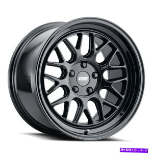 �z�C�[���@4�{�Z�b�g ESR CR1 18x9.5/18x10.5 5x114.3 22/30�u���b�N�z�C�[���i4�j72.56 18 �C���`���ꂽRI ESR CR1 18x9.5/18x10.5 5x114.3 22/30 Black Wheels(4) 72.56 18 inch Staggered Ri�y���s�A���i�z