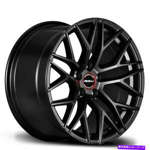 �z�C�[���@4�{�Z�b�g AVID1 SL03 18x9.5 5x114.3 38�}�b�g�u���b�N�z�C�[���i4�j73.1 18�C���`���� AVID1 SL03 18x9.5 5x114.3 38 Matte Black Wheels(4) 73.1 18 inch Rims�y���s�A���i�z