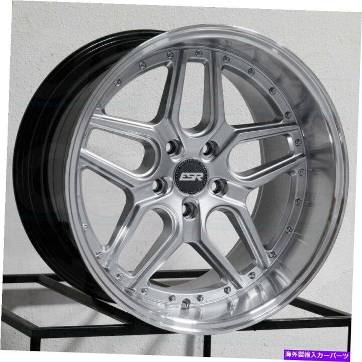楽天市場】ホイール 4本セット ESR CS15 18x9.5 5x100 35ハイパー 