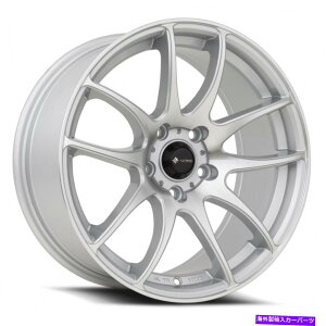 �z�C�[���@4�{�Z�b�g VORS TR4 19x9.5/19x10.5 5x110 22/22�V���o�[�@�B���H�ԗցi4�j73.1 19 �C���`�Y�� Vors TR4 19x9.5/19x10.5 5x110 22/22 Silver Machined Wheels(4) 73.1 19 inch Stag�y���s�A���i�z