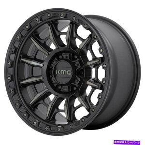 zC[@4{Zbg KMC KM547 Carnage 17x9 6x135 0ubNO[zC[i4j87.1 17 "C` KMC KM547 Carnage 17x9 6x135 0 Black Gray Wheels(4) 87.1 17" inch Rims