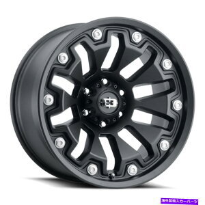zC[@4{Zbg rW362A[}[18x9 8x170 12TeubNzC[i4j125.2 18C` Vision 362 Armor 18x9 8x170 12 Satin Black Wheels(4) 125.2 18" inch Rims