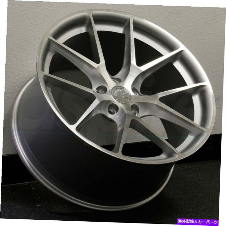 楽天市場】ホイール 4本セット aodhan aff7 18x8.5 5x114.3 35銀機械 