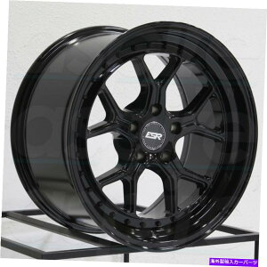 �z�C�[���@4�{�Z�b�g ESR CS02 CS2 18x8.5 5x100 30�O���X�u���b�N�z�C�[���i4�j72.56 18�C���`���� ESR CS02 CS2 18x8.5 5x100 30 Gloss Black Wheels(4) 72.56 18 inch Rims�y���s�A���i�z