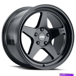 zC[@4{Zbg ESR CR5 18x9.5 5x100 22ubNzC[i4j72.56 18C` ESR CR5 18x9.5 5x100 22 Black Wheels(4) 72.56 18" inch Rims