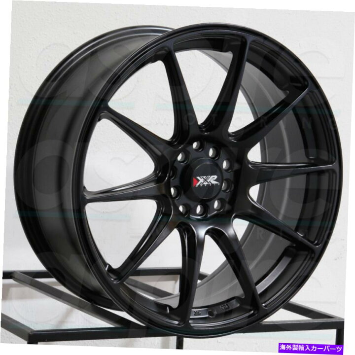 楽天市場】ホイール 4本セット XXR 527 19x8.75 5x114.3 38フラット 