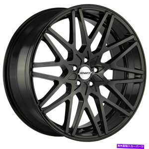 �z�C�[���@4�{�Z�b�g �V�t�gH32�t�H�[�~����20x8.5 5x120 35�u���b�N�z�C�[���i4�j73.1 20�C���`���� Shift H32 Formula 20x8.5 5x120 35 Black Wheels(4) 73.1 20 inch Rims