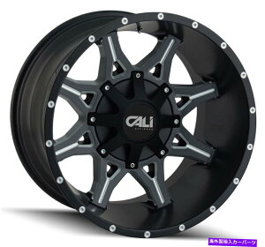�z�C�[���@4�{�Z�b�g Cali Off -Road 9107�s����22x12 8x180 -44�u���b�N�~�����O�z�C�[���i4�j124.122 in Cali Off-Road 9107 Obnoxious 22x12 8x180 -44 Black Milled Wheels(4) 124.1 22 in�y���s�A���i�z
