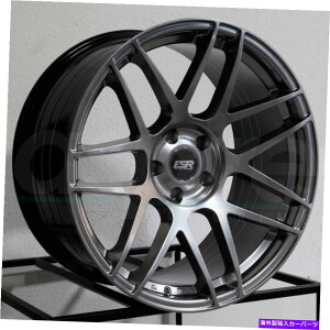 �z�C�[���@4�{�Z�b�g 19x10.5 ESR RF01 RF1 5x120 30�n�C�p�[�u���b�N�z�C�[�������Z�b�g�i4�j72.56���� 19x10.5 ESR RF01 RF1 5x120 30 Hyper Black Wheels Rims Set(4) 72.56 Alloy�y���s�A���i�z