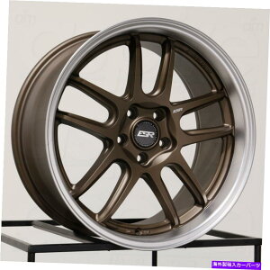 �z�C�[���@4�{�Z�b�g 18x10.5 ESR AP8�J�X�^��5x112 22�u�����Y�z�C�[�������Z�b�g�i4�j72.6 18x10.5 ESR AP8 Custom 5x112 22 Bronze Wheels Rims Set(4) 72.6�y���s�A���i�z