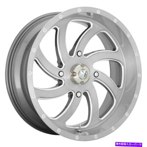 �z�C�[���@4�{�Z�b�g 20x7 MSA�I�t���[�hM36�X�C�b�`4x156 0�u���b�V���O�`�^���z�C�[�������Z�b�g�i4�j132 20x7 MSA Off-Road M36 Switch 4x156 0 Brushed Titanium Wheels Rims Set(4) 132