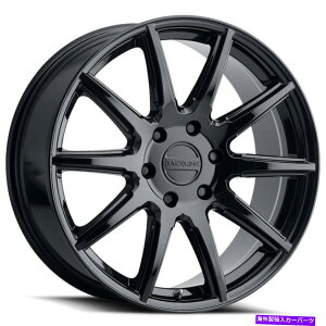 �z�C�[���@4�{�Z�b�g 20x8.5 Raceline 159b Spike 6x120 15�u���b�N�z�C�[�������Z�b�g�i4�j67.1 20x8.5 Raceline 159B Spike 6x120 15 Black Wheels Rims Set(4) 67.1�y���s�A���i�z