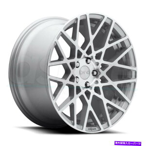 zC[@4{Zbg 18x8.5 Rotiform R110 BLQ 5x100 35@BHzC[Zbgi4j57.1 18x8.5 Rotiform R110 BLQ 5x100 35 Silver Machined Wheels Rims Set(4) 57.1