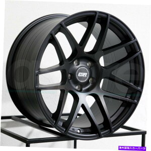�z�C�[���@4�{�Z�b�g 19x10.5 ESR RF01 RF1 5x114.3 22�}�b�g�u���b�N�z�C�[�������Z�b�g�i4�j73.1 19x10.5 ESR RF01 RF1 5x114.3 22 Matte Black Wheels Rims Set(4) 73.1�y���s�A���i�z