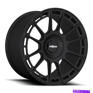 �z�C�[���@4�{�Z�b�g 18x8.5 Rotiform R159 OZR 5x100/5x114.3 35�}�b�g�u���b�N�z�C�[�������Z�b�g�i4�j70.1 18x8.5 Rotiform R159 OZR 5x100/5x114.3 35 Matte Black Wheels Rims Set(4) 70.1