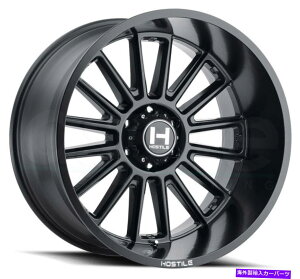 zC[@4{Zbg 20x9GΓIH115vf^[6x135 12tubNzC[Zbgi4j87 20x9 Hostile H115 Predator 6x135 12 Full Black Wheels Rims Set(4) 87