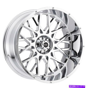 �z�C�[���@4�{�Z�b�g 18x9�r�W����412���b�J�[6x5.5/6x139.7 12�N�����z�C�[�������Z�b�g�i4�j106.2 18x9 Vision 412 Rocker 6x5.5/6x139.7 12 Chrome Wheels Rims Set(4) 106.2