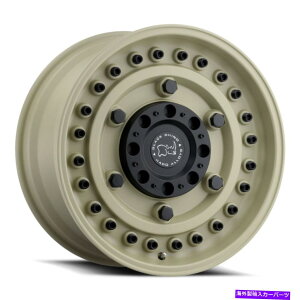 zC[@4{Zbg 18x9.5ubNTCA[[5x5/5x127 -18̍zC[Zbgi4j71.6 18x9.5 Black Rhino Armory 5x5/5x127 -18 Desert Sand Wheels Rims Set(4) 71.6