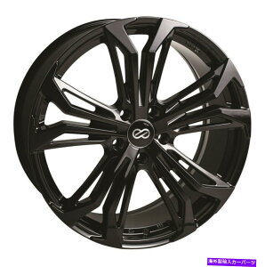 �z�C�[���@4�{�Z�b�g 20x8.5 enkei vortex5 5x114.3 38�u���b�N�y�C���g�z�C�[�������Z�b�g�i4�j 20x8.5 Enkei VORTEX5 5x114.3 38 Black Paint Wheels Rims Set(4)�y���s�A���i�z