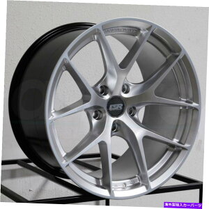 zC[@4{Zbg 19x10.5 ESR RF02 RF2JX^5x112 22nCp[Vo[zC[Zbgi4j73.1 19x10.5 ESR RF02 RF2 Custom 5x112 22 Hyper Silver Wheels Rims Set(4) 73.1