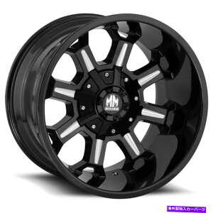 zC[@4{Zbg 18x9 Mayhem 8105 Combat 6x135/6x5.5 -12ubN~OzC[Zbgi4j106 18x9 Mayhem 8105 Combat 6x135/6x5.5 -12 Black Milled Wheels Rims Set(4) 106