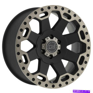 �z�C�[���@4�{�Z�b�g 18x8�u���b�N�T�C�̃E�H�[���[�h5x5/5x127 30�u���b�N�`���g�z�C�[�������Z�b�g�i4�j71.5 18x8 Black Rhino Warlord 5x5/5x127 30 Black Tint Wheels Rims Set(4) 71.5�y���s�A���i�z