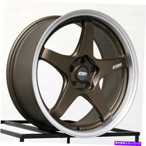 �z�C�[���@4�{�Z�b�g 19x8.5 ESR AP5�J�X�^��5x112 30�u�����Y�z�C�[�������Z�b�g�i4�j72.6 19x8.5 ESR AP5 Custom 5x112 30 Bronze Wheels Rims Set(4) 72.6�y���s�A���i�z