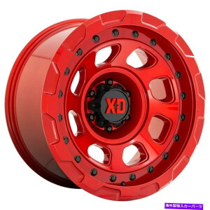 �z�C�[���@4�{�Z�b�g 20x9 XD XD861�X�g�[��6x135 18�L�����f�B���b�h�z�C�[�������Z�b�g�i4�j87.1 20x9 XD XD861 Storm 6x135 18 Candy Red Wheels Rims Set(4) 87.1�y���s�A���i�z