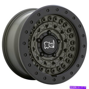 �z�C�[���@4�{�Z�b�g 17x8.5�u���b�N�T�C�̃o���P�[�h6x4.5/6x114.3 0�O���[���z�C�[�������Z�b�g�i4�j76.1 17x8.5 Black Rhino Barricade 6x4.5/6x114.3 0 Green Wheels Rims Set(4) 76.1�y���s�A���i�z