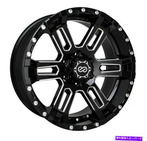 zC[@4{Zbg 20x9GPCiߊ6x139.7 15@BHzC[Zbgi4j 20x9 Enkei COMMANDER 6x139.7 15 Black Machined Wheels Rims Set(4)