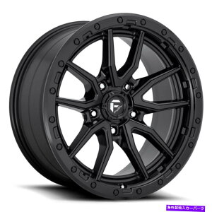 �z�C�[���@4�{�Z�b�g 20x10 Fuel D679 Rebel 5x5/5x127 -18�}�b�g�u���b�N�z�C�[�������Z�b�g�i4�j71.5 20x10 Fuel D679 Rebel 5x5/5x127 -18 Matte Black Wheels Rims Set(4) 71.5