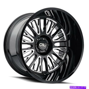 �z�C�[���@4�{�Z�b�g 20x10�I�t���[�h9116���_6x135 -25�u���b�N�z�C�[�������Z�b�g�i4�j87.1 20x10 Cali Off-Road 9116 Vertex 6x135 -25 Black Wheels Rims Set(4) 87.1�y���s�A���i�z