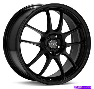 �z�C�[���@4�{�Z�b�g 18x9.5 enkei pf01a 5x114.3 45�u���b�N�y�C���g�z�C�[�������Z�b�g�i4�j 18x9.5 Enkei PF01A 5x114.3 45 Black Paint Wheels Rims Set(4)�y���s�A���i�z
