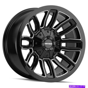 �z�C�[���@4�{�Z�b�g 20x10 Mayhem 8108�f�R�C5x5.5/5x150 -19�u���b�N�~�����O�z�C�[�������Z�b�g�i4�j110 20x10 Mayhem 8108 Decoy 5x5.5/5x150 -19 Black Milled Wheels Rims Set(4) 110�y���s�A���i�z