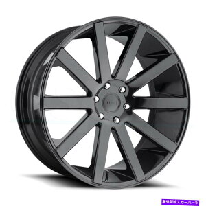 �z�C�[���@4�{�Z�b�g 22x9.5�_�uS219�V���b�g�J��6x5.5/6x139.7 20�O���X�u���b�N�z�C�[�������Z�b�g�i4�j106.1 22x9.5 Dub S219 Shot Calla 6x5.5/6x139.7 20 Gloss Black Wheels Rims Set(4) 106.1�y���s�A���i�z